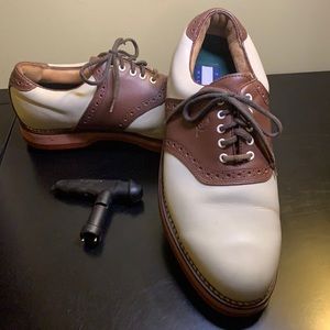Tommy Hilfiger two tone golf shoes